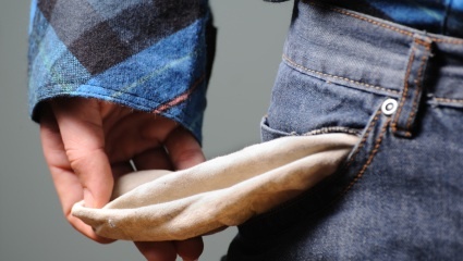 Empty pockets