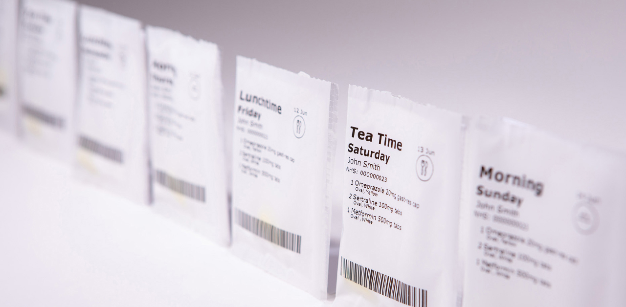 PillTime medication labels and packaging
